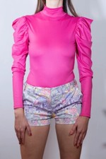 Body fucsia elasticizzato usato  Parma