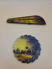 Vintage painted saw for sale  Kingman
