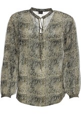 Chiffonbluse snake liv gebraucht kaufen  Deutschland