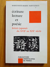 Ecriture lecture poésie d'occasion  Arras