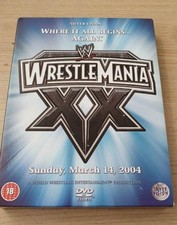 Wwe wrestlemania dvd for sale  UK