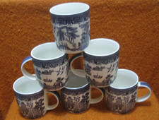 Churchill blue willow for sale  OXFORD