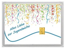 Jugendweihe geschenk gold gebraucht kaufen  Stahnsdorf