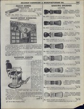 Cadeira de barbeiro hidráulica antiga vintage PAPER AD 1925  comprar usado  Enviando para Brazil