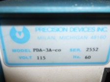 SURFÓMETRO PRECISION DEVICES INC. PDA-3A-CO, 115V, 60Hz, SOLO AMPLIFICADOR segunda mano  Embacar hacia Mexico