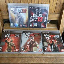 Pacote de jogos WWE 2K12 - 2K16 PS3 CIB testado - Coleção instantânea, usado comprar usado Pacote de jogos WWE 2K12 - 2K16 PS3 CIB testado - Coleção instantânea, usado comprar usado  Enviando para Brazil