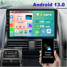 Rádio de carro 4G+64G GPS navegação WIFI Carplay 8 núcleos para Honda CRV 2001-2006 Android 13 comprar usado  Enviando para Brazil