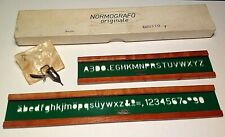 Normografo originale con usato  Brugherio