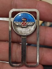 Usado, EJERCITO AIRE MARCAPÁGINAS HELICE ALAS BAJO CORONA 5,5 CMS ALTO ORIGINA LEER  comprar usado  Enviando para Brazil