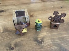 Metal wood puzzles for sale  Boise