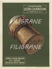 Léon chandon champagne d'occasion  Soucieu-en-Jarrest