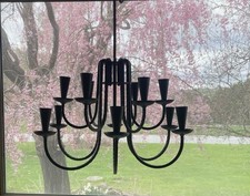Wrought iron candle for sale  Bangor