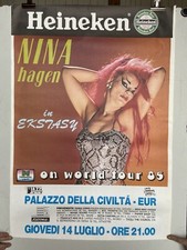 Nina hagen affiche d'occasion  Saint-Symphorien-sur-Coise