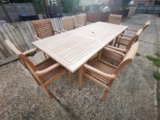 Teak garden furniture for sale  MORDEN