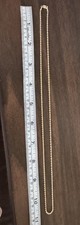 14k solid gold chain for sale  Blakesburg