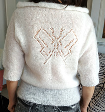 Handgestrickter pullover mohai gebraucht kaufen  Göppingen