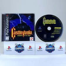 Castlevania Symphony of the Night PS1 Black Label | Novo na caixa com manual - Testado - Pla comprar usado  Enviando para Brazil