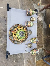 Tiffany style stained for sale  IPSWICH