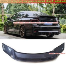 Para 2009-2013 Toyota Corolla Sedan fibra de carbono real porta-malas traseiro lábio spoiler asa comprar usado  Enviando para Brazil