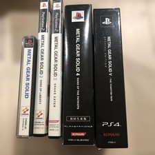 METAL GEAR SOLID Series Set KONAMI PS1 PS2 PS3 PS4 Jogo Snake Eater Phantom Pain comprar usado  Enviando para Brazil