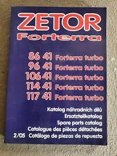 ZETOR FORTERRA 8641 9641 10641 11441 11741 KATALOG CZĘŚCI CIĄGNIKA 2/05 na sprzedaż  Wysyłka do Poland