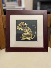 Chinese monkey framed for sale  BRENTWOOD
