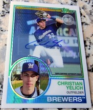 Christian yelich 2018 for sale  Morgan Hill