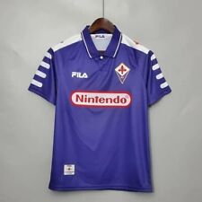 Camisa de futebol Fiorentina 1998 1999 Nintendo ITALIANA NOVA GRANDE🇬🇧 comprar usado  Enviando para Brazil