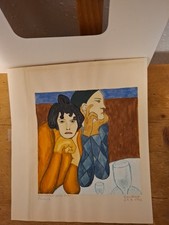 Aquarell picasso harlekin gebraucht kaufen  Hellenthal
