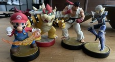 Usado, Lote Amiibo Solto (4) Série Smash Bros Mario, Ryu, Sheik e Mario Series Bowser comprar usado  Enviando para Brazil