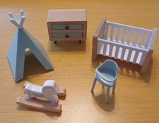 Wooden dolls house for sale  LEEDS
