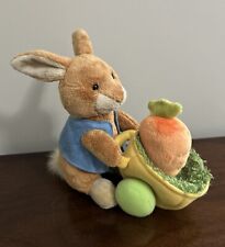 Peluche Mary Meyer Peter Rabbit Feliz Pascua Carretilla y Zanahoria Peluche segunda mano  Embacar hacia Argentina