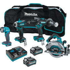 Kit combo Makita GT400M1D1 40V max XGT 7-1/4" serra circular 4 ferramentas (2,5 Ah/4 Ah) novo comprar usado  Enviando para Brazil
