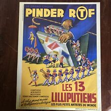 Affiche cirque pinder d'occasion  Caen