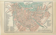 Amsterdam stadtplan singel gebraucht kaufen  Grabenstätt