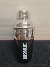  Mini coquetéis ABSOLUT VODKA 5,5" aço inoxidável azul 6 oz 3 peças (BB) comprar usado  Enviando para Brazil