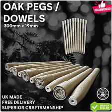 Oak pegs dowels. for sale  BATTLE
