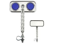 Chrome blue reflector for sale  Downey