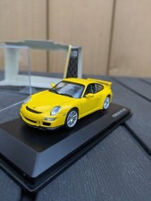 Porsche 911 Gt3 1/43 Signature Series 997 modelo de carro em miniatura amarelo comprar usado  Enviando para Brazil