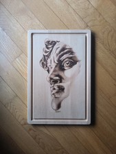 Pirografia legno david usato  Monfalcone