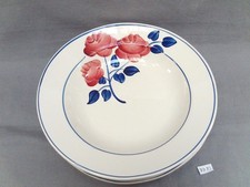 Assiettes creuses faïence d'occasion  Huelgoat