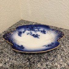 Antique flow blue for sale  Brighton