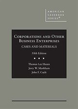 Corporations and Other - Hardcover, by Hazen Thomas; Markham - Acceptable segunda mano  Embacar hacia Mexico