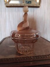 Sucrier verre pressé d'occasion  Plaintel