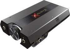 Usado, Placa de som externa USB para jogos CREATIVE G6 7.1 HD amplificador de fone de ouvido Xamp comprar usado  Enviando para Brazil