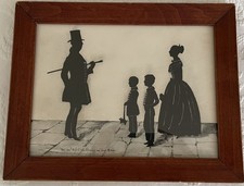 Framed silhouette print for sale  Madisonville