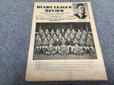 Rugby league review for sale  LEEDS