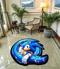 Tapete tufado Sonic Adventure, ideia de presente de videogame Sonic, tapete Sonic the Hedgehog comprar usado  Enviando para Brazil