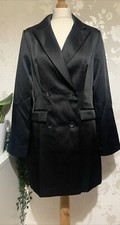 Ladies black faux for sale  TAMWORTH