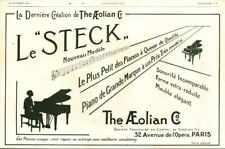 Publicité ancienne piano d'occasion  France